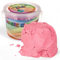 MIJOMA Vielfältiger Magischer Knet-Sand, Kinetischer Sensorischer Spielsand, Form- und Knetbar, Ideal für Innenbereiche – Stundenlanger Spielspaß und Kreative Entfaltung (Pink (500g))