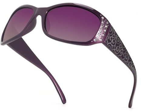 TJUTR Polarised Sunglasses for Womens, Fasion Wrap Around Laides Sunglasses