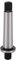 Arbor Morse Taper, Tige de Mt2 à 1/2In - 20 Morse Taper Arbor Manganais en Acier fileté Forme Chuck pour Tapisser les Machines de Forage