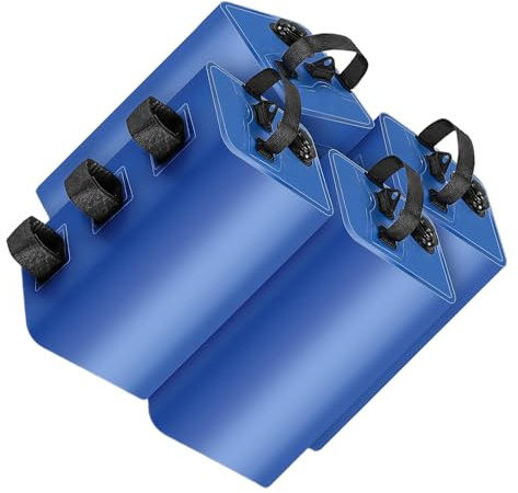 Zambuph 4X Poids de Base de Parapluie résistant à l'eau, lot 4 pour auvent pour Tous Temps, Poids tipi, lot 4 Sacs Sable pour Pieds d'auvent, Bleu, 10L