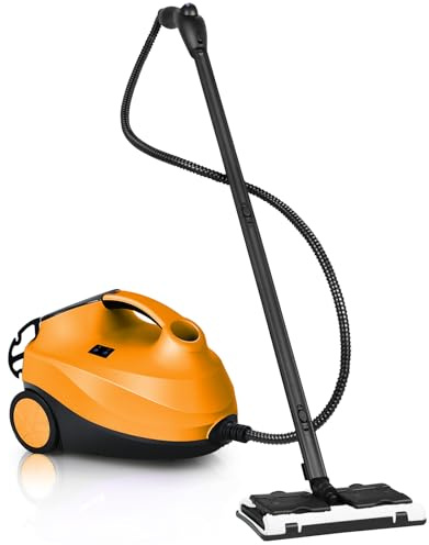 GiantexUK 2000W Steam Cleaner, 1.5L Tank Household Steam Mop (Yellow)