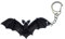 Miniblings Fledermaus Schlüsselanhänger Halloween Vampir - Handmade Modeschmuck I I Anhänger Schlüsselring Schlüsselband Keyring