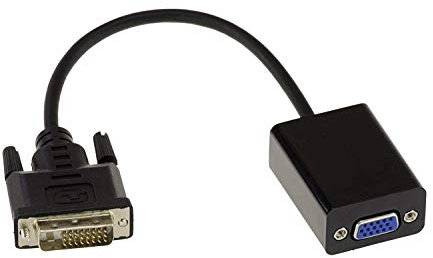 KALEA-INFORMATIQUE Adaptador DVI Macho (DVI-D 24+1) a VGA Hembra (Sub 15).