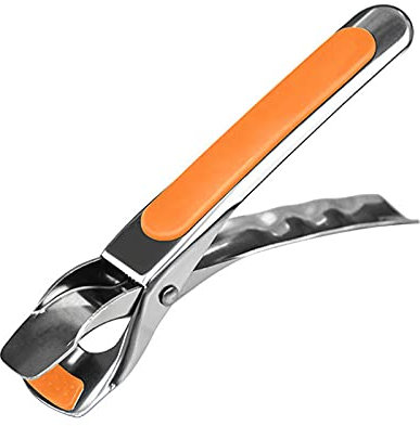 EUBEISAQI Pince à Gripper en Acier Inoxydable Pince Anti-Chaude Plaque de Plateau Panière Pince Pince Pincette Tong Pincette Air Fryer Camping Cuisine Outil