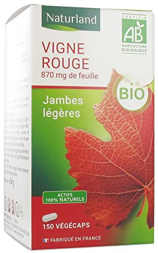 Naturland Vigne Rouge Bio 150 Végécaps