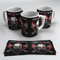 God of War Tasse mit Motiv God of War von Ceramica, 330 ml, Geschenk für Spieler (God Of War Double - Schwarz)