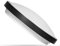 ADAKAT Deckenleuchte Wandleuchte IP54, HF-Bewegungsmelder, 2x E27, Metall-Rahmen, schwarz