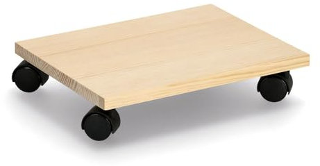 Zeller 13328 Rollbrett f. Allzweckkiste, Kiefer/Kunststoff