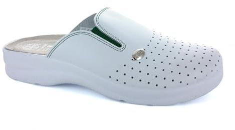 Medical Comfort 701 Läderskor Träskor Clogs Tofflor Pantoletter Komfortskor, Män