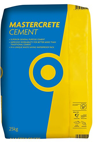 Blue Circle Mastercrete Cement 250kg (10 Bags) - Plastic waterproof bag