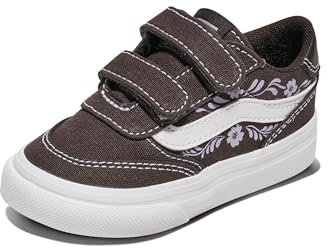 Vans Brooklyn Ls V Sneaker, Greek Floral After Dark, 23.5 EU