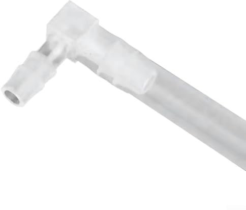 90 Degree Hose Barb Connector for 10mm Water Pipe Fitting, L shaped Design for Efficient Hose Connections