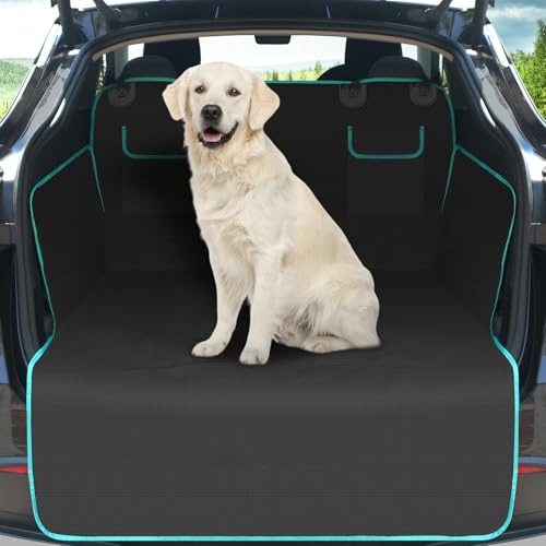 Vepazony bagageskydd hund universal 185 x 105 cm vattentät reptålig bagagerum bilskydd matta hundskydd bagageutrymme skyddsmatta hundar resa transport hundbädd för bil, SUV