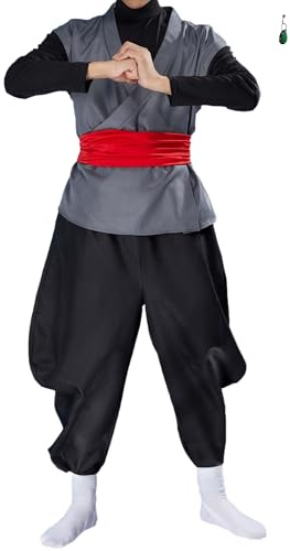 Haikyuu Men's Black Cosplay Costume (M, Black)