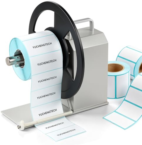 YUCHENGTECH Rebobinador de Etiquetas Automático 1-10 Pulgadas/s Ajustable