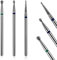 3 Pezzi Punte Fresa Unghie Professionale Punte Diamantate per Unghie 3/32 Punte per Trapano per Unghie Testa a Sfera per Cuticole Punte per Manicure Elettriche Lima per Unghie Pedicure Strumento