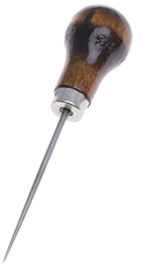 SHINEOFI Aguja de Trazar Mango de Madera Herramienta de Modelado Quilling Ranurado para Decoración de Pasteles Portátil y Ligera Usage Manual 1 Unidad