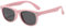 Suertree Polarisierte Sonnenbrille Kids Square Silikon Flexible Anti UV 400 Brille Jungen Mädchen Anzug für 3-12 Jahre Rosa Frame