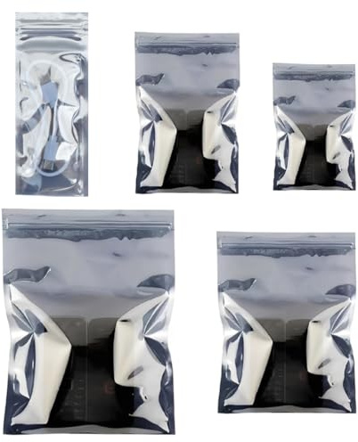 YAPKOLV 50 piezas bolsas resellables antiestáticas con blindaje ESD para accesorios PC, piezas electrónicas sensibles y bolsa faraday funda para disco duro externo