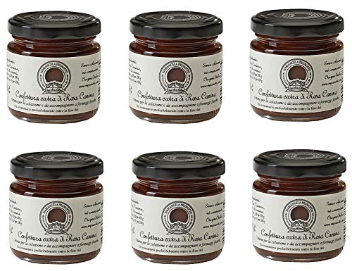 Mariangela Prunotto Azienda Agricola 6 Vasetti Composta Di Rosa Canina Gr (6xg), Originale, 110 Grammo