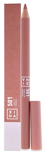 3INA MAKEUP - The Lip Pencil 581 - Nude-Beige Lippenkonturenstift mit Jojobaöl Nährt und Befeuchtet die Lippen - Lipliner für Vollere Lippen - Cremige Lippenkonturenstift - Vegan - Cruelty Free