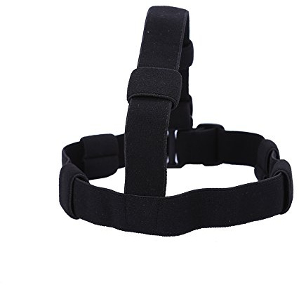 Support de serre tete pour lampe de poche compatible avec bandes elastiques reglables pour lampes frontales incluant accessoire de fixation