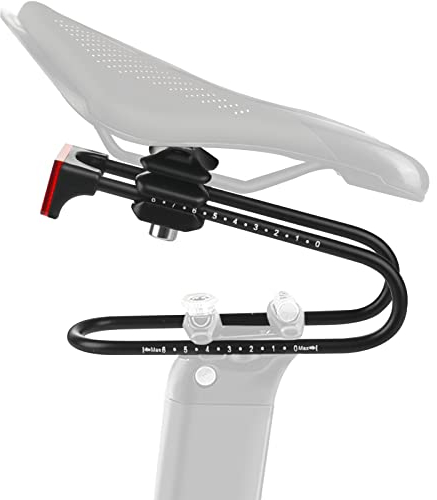 Foreverup Stoßabsorbierende Sattelfeder, Fahrrad Sattelstütze Dämpfer mit Reflektierender Streifen, Fahrradsattel Federvorrichtung für Mountainbike, Rennrad und Outdoor-Fahrrad