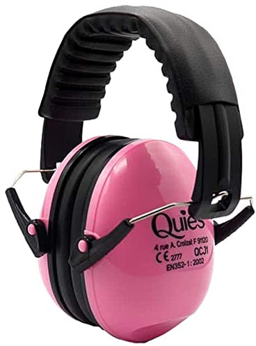Quies Protection Auditive Casque Anti-Bruit pour Enfants - Rose