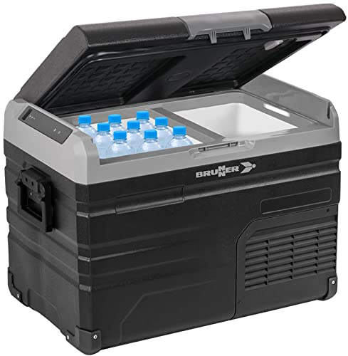 BRUNNER Kompressor Kühlbox Polarys Freeze DZ 45 L Auto Camping 12/24V 100-240V