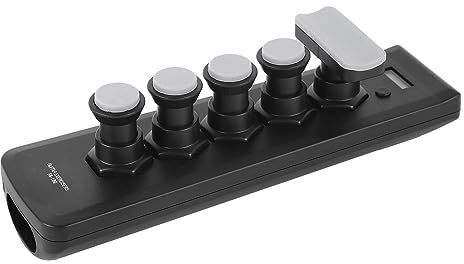Gitarr ackord inlärningsverktyg, övning akustisk gitarr tillbehör, gitarr ackordtränare fingerförstärkare digital display gitarr nybörjare tränare fingertränare