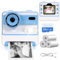 Instant Print Camera for Kids: 1080P With 32G TF Card, 2.4-inch for Birthday Gift Age 3-12 - Blue