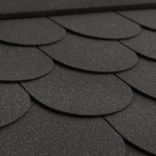 Bardeaux bitumineux Beaver B-Black, Couleur Noir - Bitume toiture