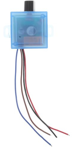 CLISPEED Convertitore Audio per Auto Adattatore Basso, Filtro Rumore Regolabile per Subwoofer, Installazione Facile in Plastico, Migliora Qualità Suono Auto