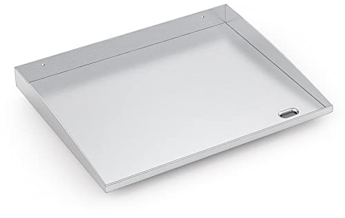 Stanbroil Stainless Steel Griddle Top for Cuisinart CGG-501 Gourmet 2-Burner Gas Grill, 19.5 Griddle Replacement Top with Front Grease System