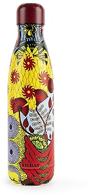 Excelsa Afrika Bottiglia Termica, 50 Cl., Multicolor, Acciao INOX