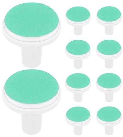 Tofficu Lot De 10 Tampons De Ponçage Doux Pour Lime À Ongles Bébé Compatible Avec Coupe-Ongles Électrique Universel Accessoires De Soin Des Ongles Pour Nourrissons Et Tout-Petits 12 Mois Et Plus