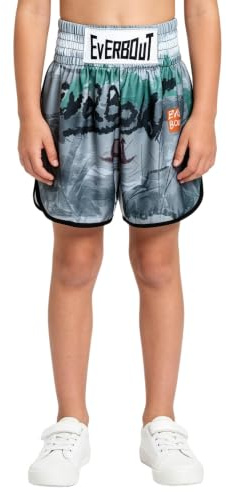 Yhong MMA-shorts för barn, kampbyxor, Muay Thai, korta byxor, kickboxning, korta byxor, pennbyxor, grafiska sportshorts, cykelshorts, byxor, MMA