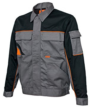 Profesional Arbeitsjacke Sicherheitsjacke Jacke Grau Arbeitsschutzjacke (Prof-G-J) (48)