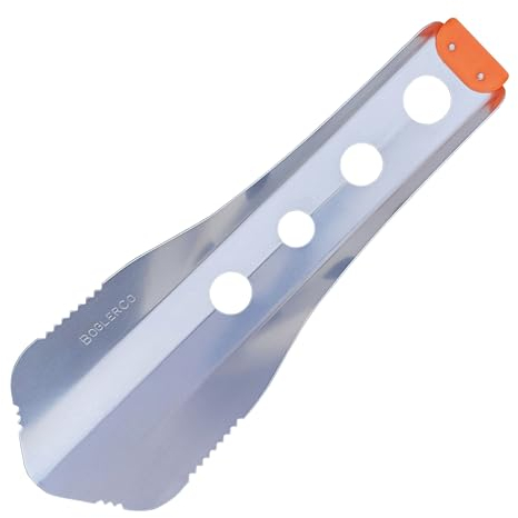 BoglerCo - Pala Ultraligera para mochileros (Naranja)