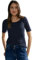Cecil Damen Style Lena Basic T-Shirt Baumwolle, Universal Blue, XL EU