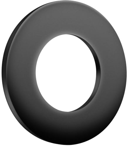 BOUMVID Rondelle Piatte M40 x 72 mm, 1 Pezzi Rondelle O Ring Nero, Rondella di Rotonda Distanziatore, Acciaio al Carbonio Rondella Metallo Distanziali per Riparazioni a Casa Viti Filettate