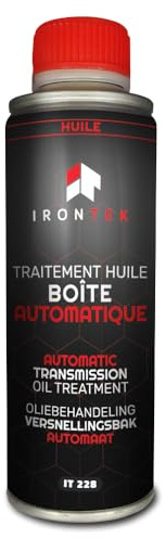 Tratamiento de aceite caja automática ATF 375 ml - IRONTEK | IT228 | Anti-Oxidación | Protege juntas | Mejora Fluidez y Durabilidad