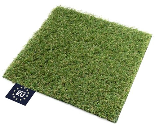 Primaflor Kunstrasen Colorado 30mm - 1,00m x 2,00m, Weicher & UV- beständiger künstlicher Rasen für Garten, Terrasse & Balkon | Wetterfester Balkonrasen mit Drainage