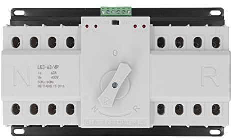 Interruttore di trasferimento automatico srdh 4 poli 63A AC400V - Commutazione affidabile e protezione completa per impianti dual power in edifici commerciali e industriali