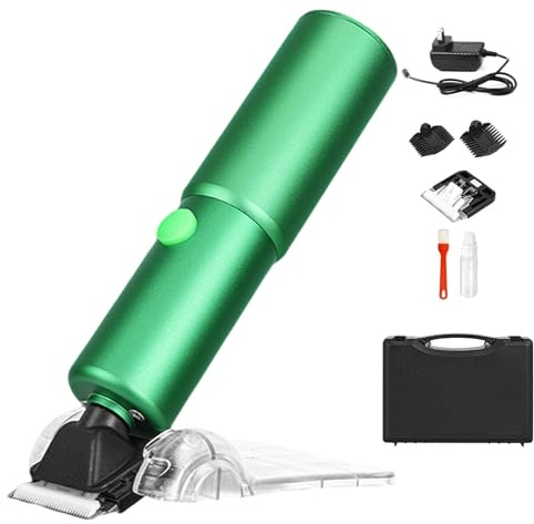 ZHDANB Tosatrici elettriche per Animali Domestici 200W 150 MIN d'exécution Macchina tosare Pecore per Pecore capre Cani a Pelo Lungo Gatti a Pelo Lungo ECC Emerald