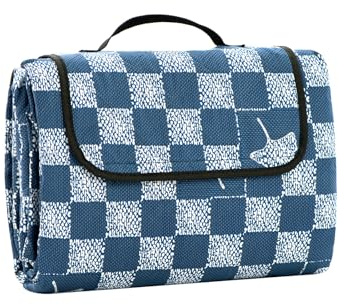 Oak & Tea Picknickdecke 150 x 200 cm, wasserdicht & isolierend, Große Faltbare Strandmatte, Campingdecke, Outdoor-Teppich aus strapazierfähigem dreilagigem Oxford-Stoff für Camping, Picknick, Outdoor