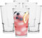 TREND FOR HOME Wassergläser Cocktail Gläser Set Tumbler Glas Set | 375 ml | Set von 6 | Wasser Saft Bier Glassware Tumblers Geschenk Männer Highball | Spülmaschinenfest | Kollektion Viggo