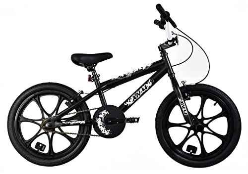 XN-4-18 Kids 18 Freestyle MAG BMX - Black/White