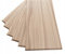 Decart Deckenplatten aus Polystyrol | Deckenverkleidung P-12 Holzoptik beige | Deckenpaneele 10qm