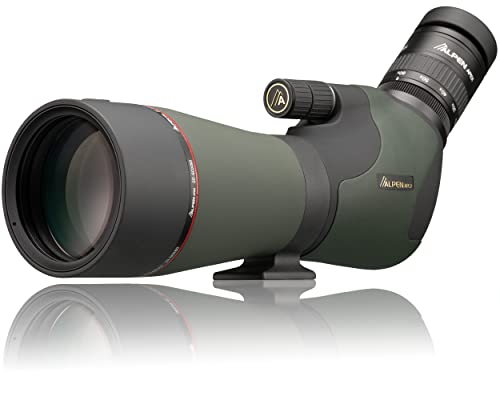 Alpen Optics ED Zoom-Spektiv 20–60x80 wasserdicht BAK-4 Glas Dualfokus für Jagd Naturbeobachtung